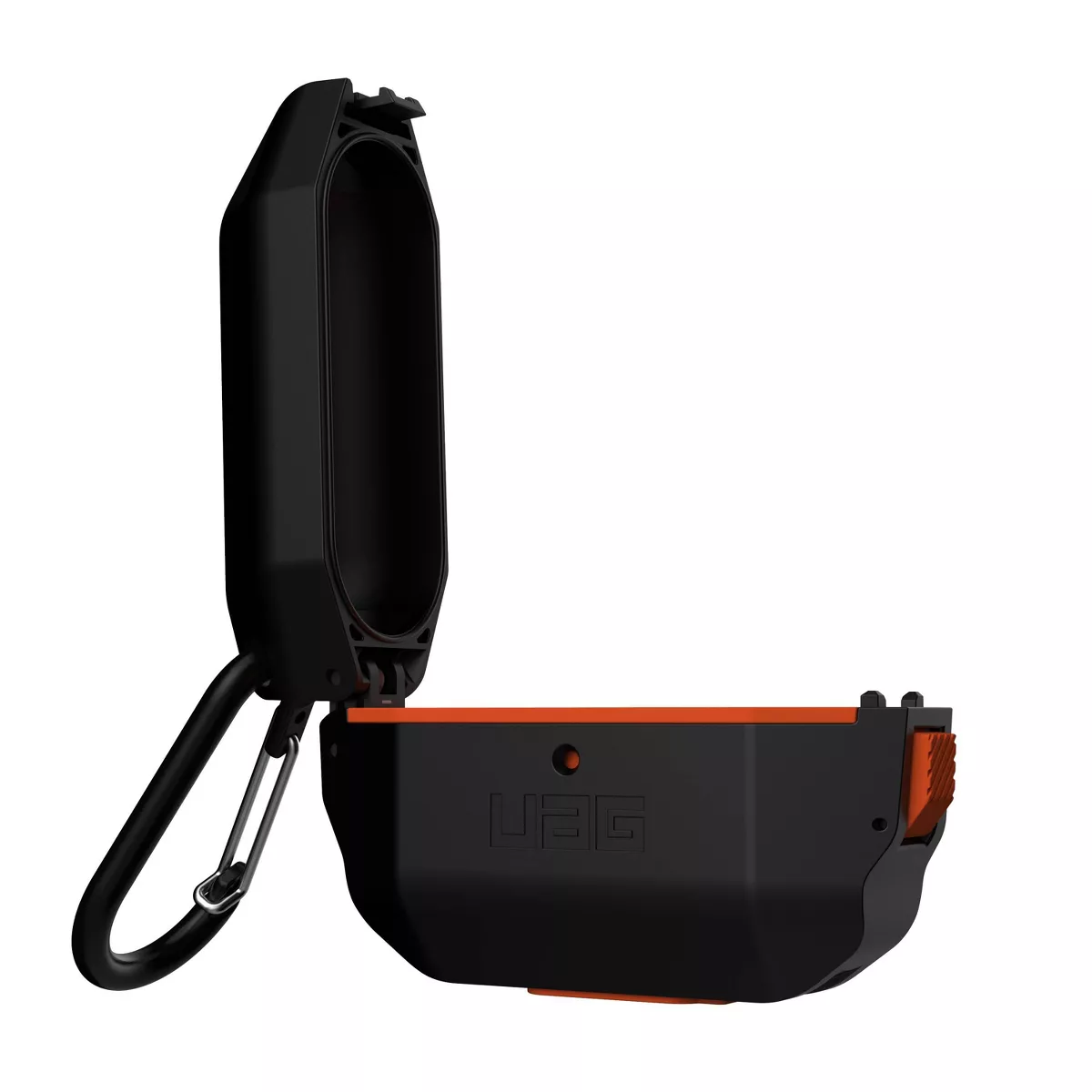 Urban Armor Gear (UAG) Apple Airpods Pro Hardcase Case - Black/Orange