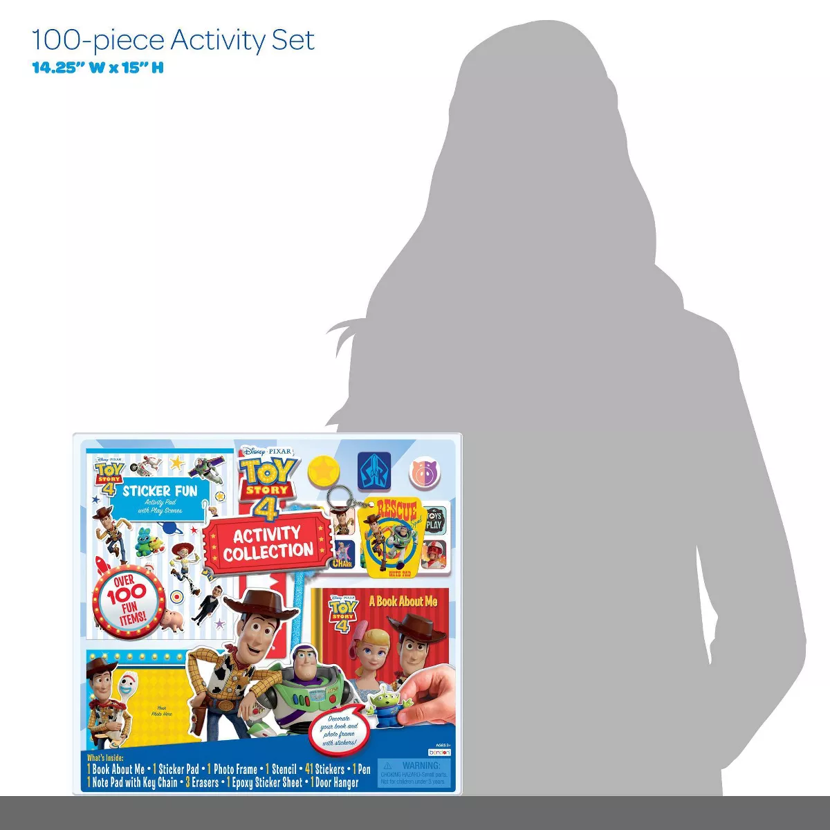 Disney Toy Story 4 100pc Craft Activity Set - Bendon