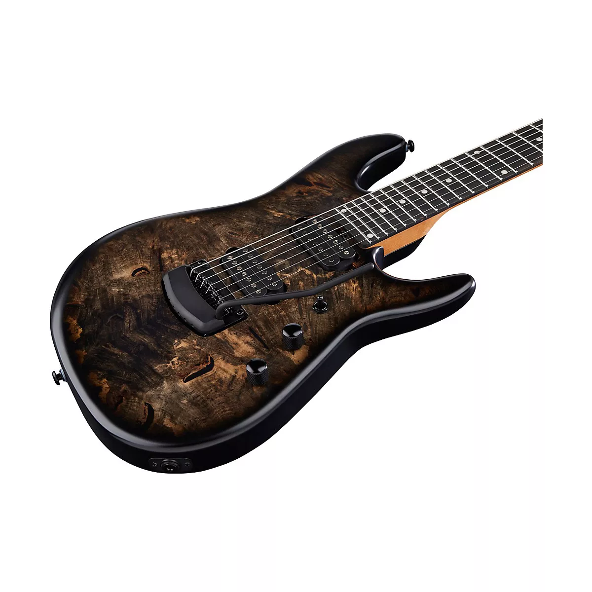 Ernie Ball Music Man Jason Richardson Cutlass 7-String Electric Guitar Buckeye Burl
