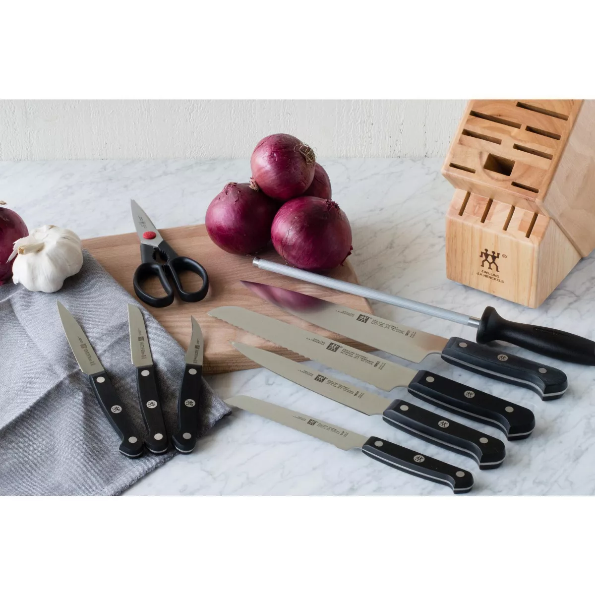 ZWILLING Gourmet 10-pc Knife Block Set