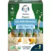 Gerber Organic Oat Milk Banana Squash Mango Pineapple Smoothie - 4ct/3.5 fl oz Each