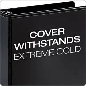 Cardinal XtraLife ClearVue Non-Stick Locking Slant-D Binder 6