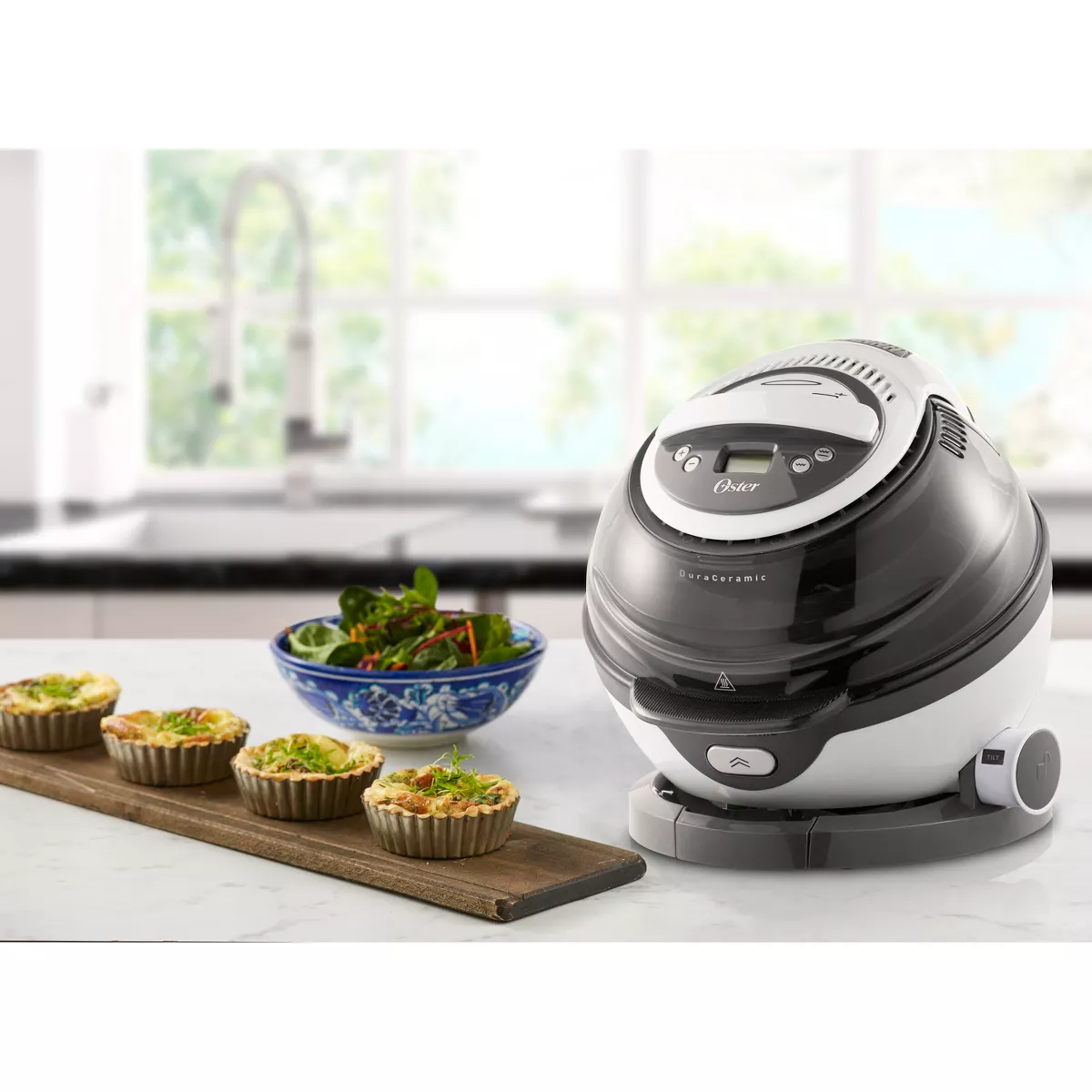 Oster DuraCeramic 4.2qt Air Fryer - White Ckstaf-Teco