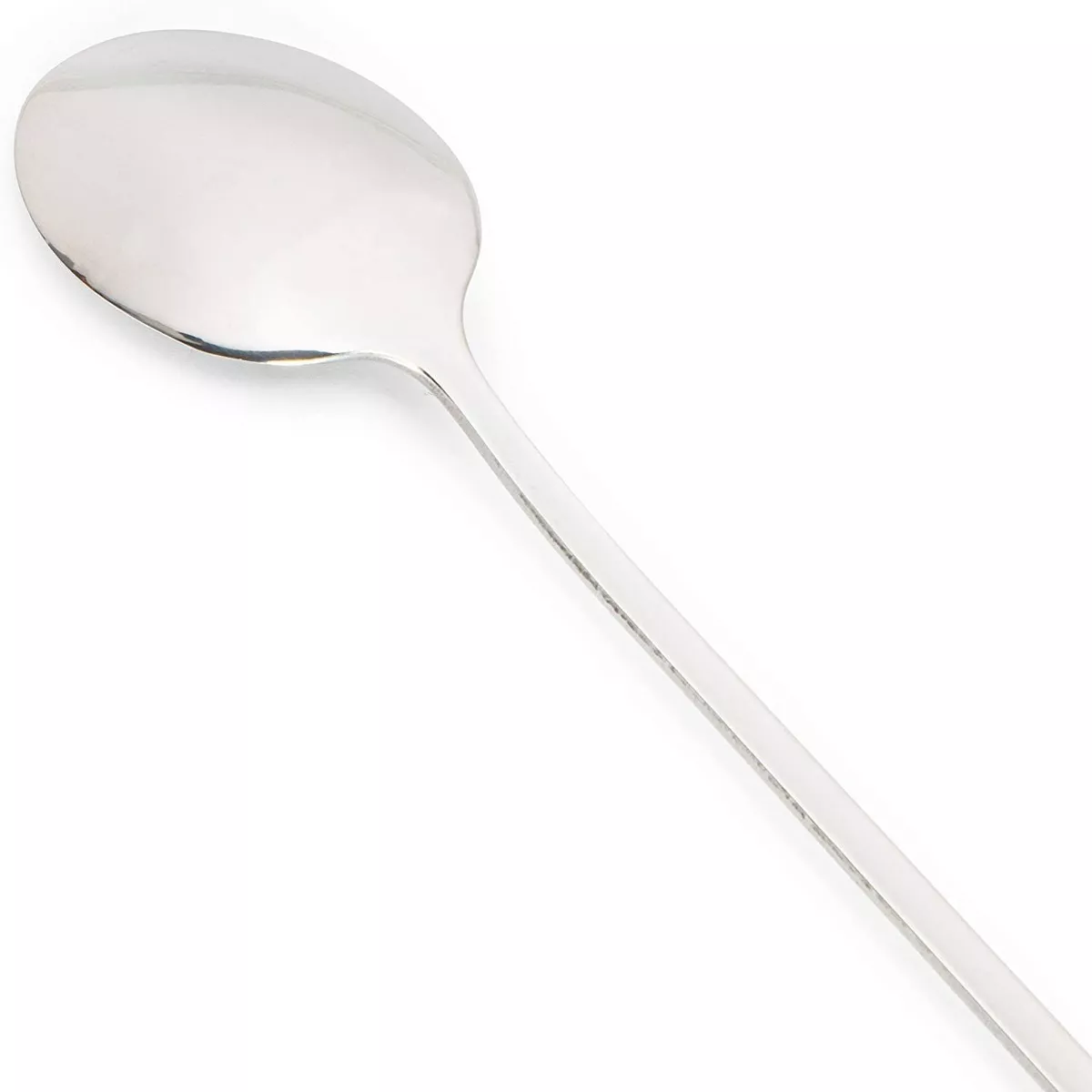 “I Love You Mom” Stainless Steel Engraved Spoon Gift, Soup Spoon, Coffee Spoon (7.8 in.)