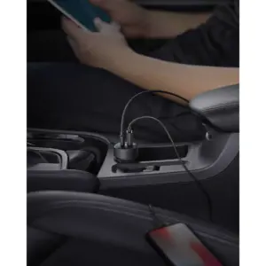 Anker PowerDrive 2-Port 33W Power Delivery Car Charger - Black/Gray