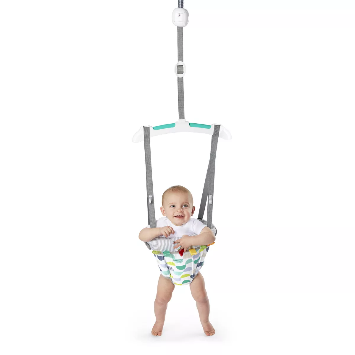 Bright Starts Taggies Door Jumper - Gray