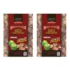 Best of the West 1/5 Cu. Ft. Bag of Real Natural and Traditional Smoking Wood Chunks, Apple (2 Pack)