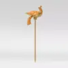 Iron and Aluminum Bird Pot Stake Orange - Opalhouse™