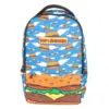 Bob's Burgers 17.5'' Flying Hamburger Laptop Backpack