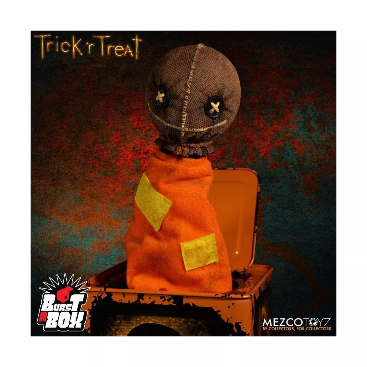 Mezco Toyz Trick r Treat Sam Mezco Burst-A-Box