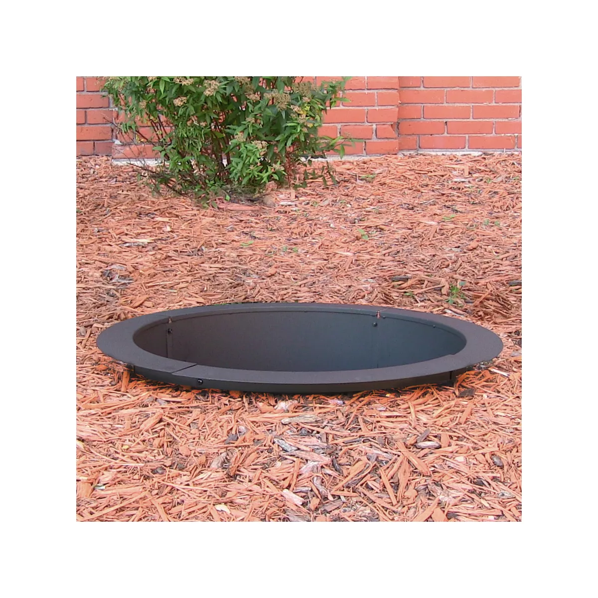 Sunnydaze Outdoor Heavy-Duty Steel Portable Above Ground or In-Ground Round Fire Pit Liner Ring - 27