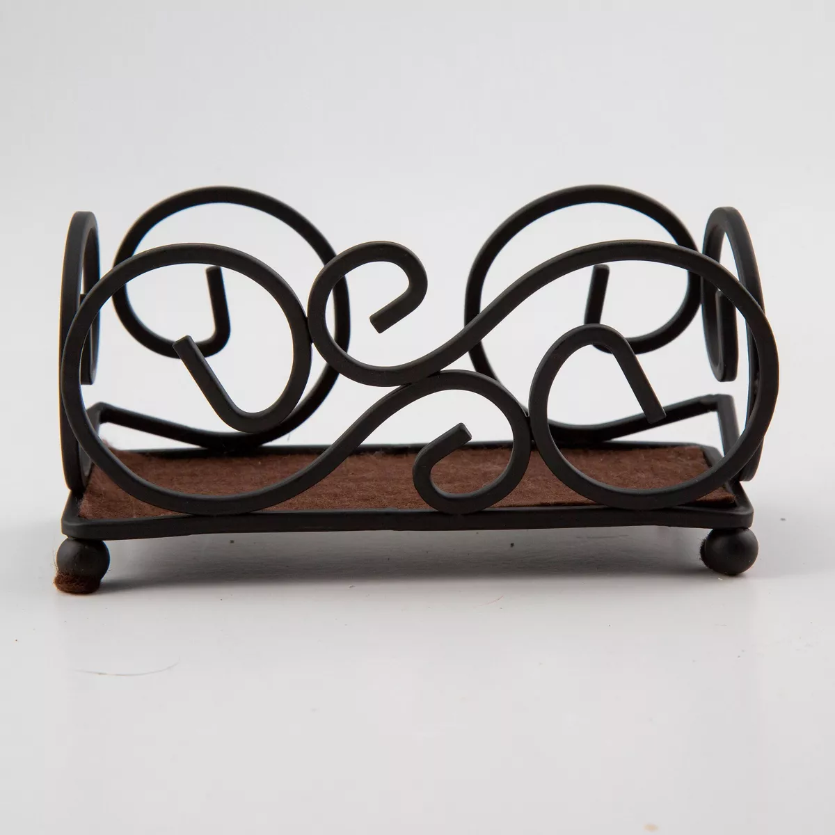 Thirstystone Scroll Coaster Holder - Black