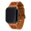 MLB Houston Astros Apple Watch Compatible Leather Band 42/44mm - Tan