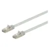 Monoprice Cat7 Ethernet Network Patch Cable - 3 feet - Gray | 26AWG, Shielded, (S/FTP) - Entegrade Series