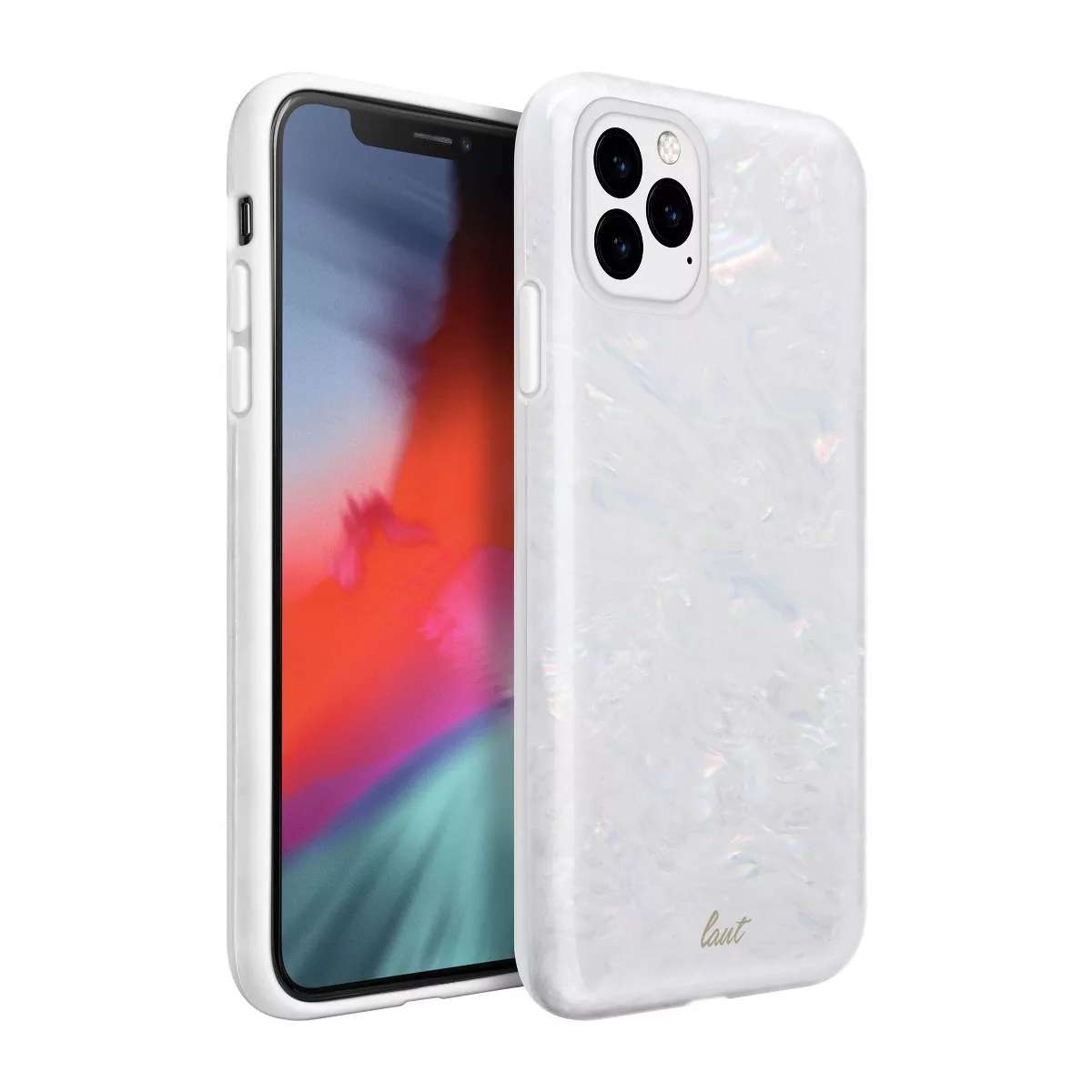 LAUT Apple iPhone 11 Pro/X/XS Pearl Arctic Pearl Phone Case - Pearl