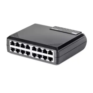 Monoprice 16 Port Desktop Fast Ethernet Switch