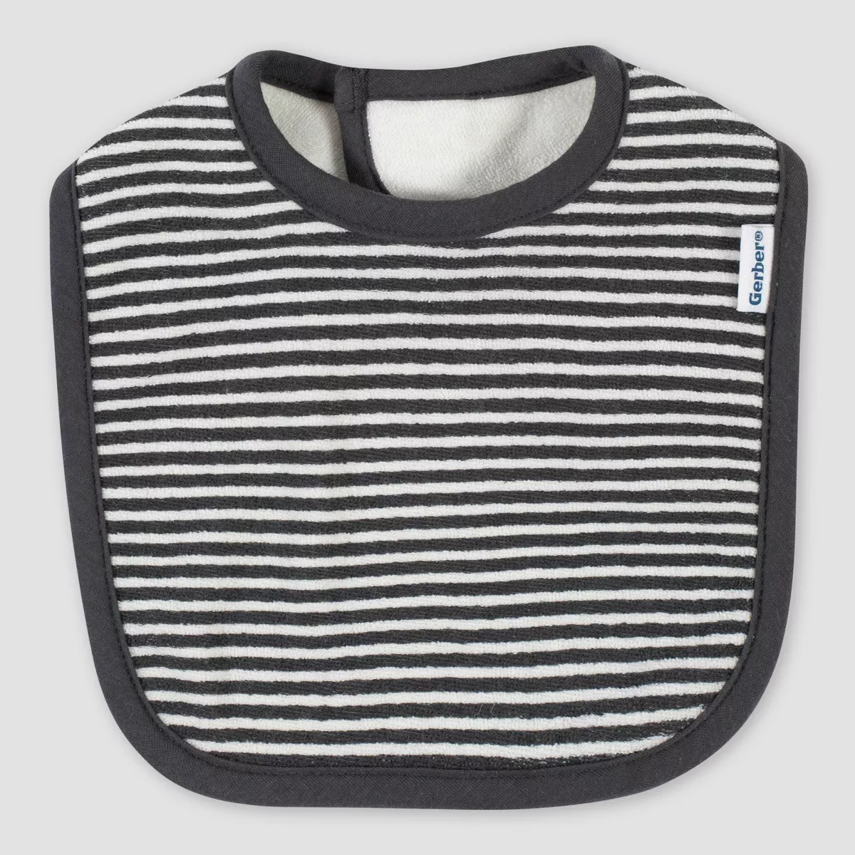 Gerber Baby Boys' 4pk Fox Bib - Gray