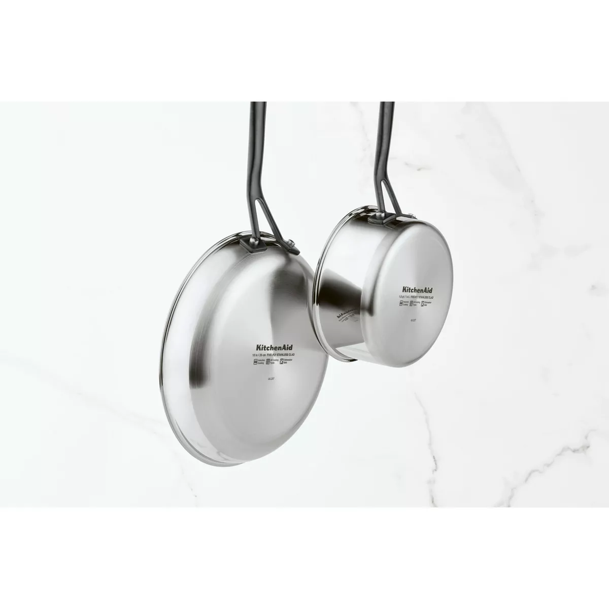 KitchenAid 5-Ply Clad Stainless Steel 10pc Cookware Set