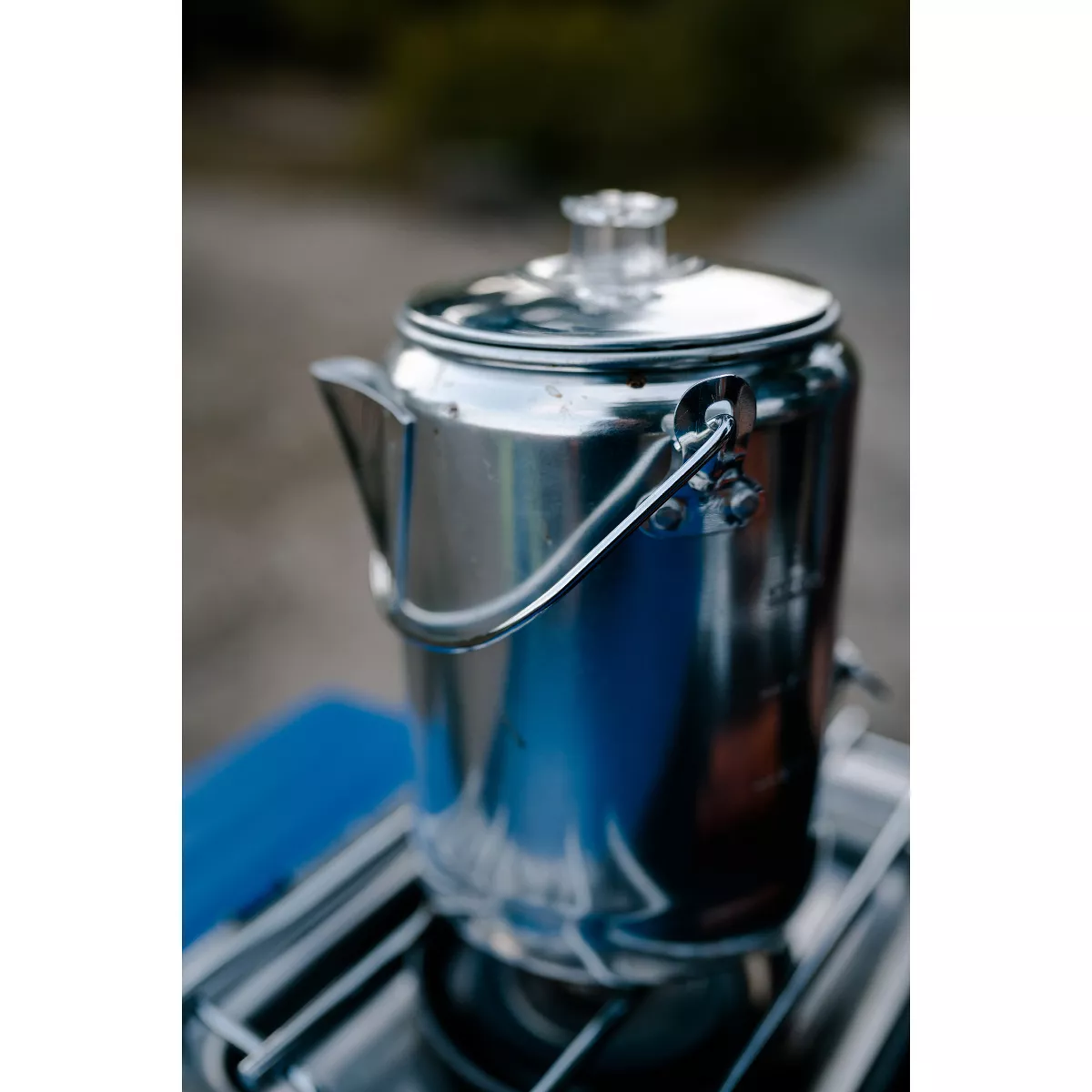 Stansport Aluminum Percolator Coffee Pot 9 Cup