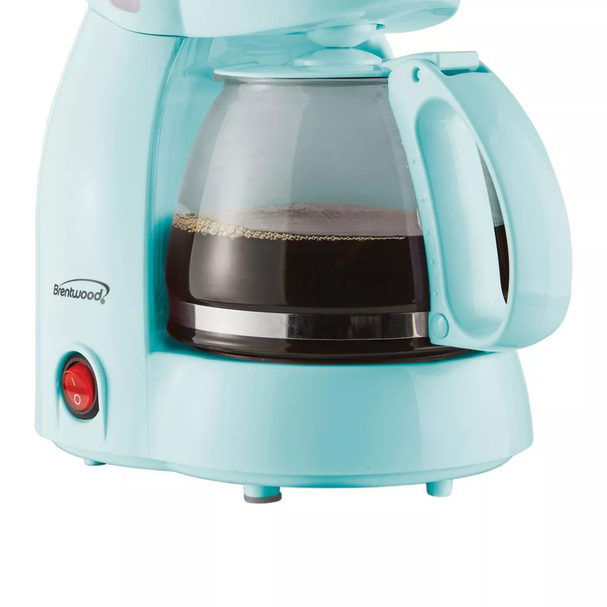 Brentwood 4 Cup 650 Watt Coffee Maker in Blue