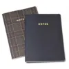 Soft Cover Jr. Notebook Set Plaid and Gold Foil 2ct - Gartner Studios