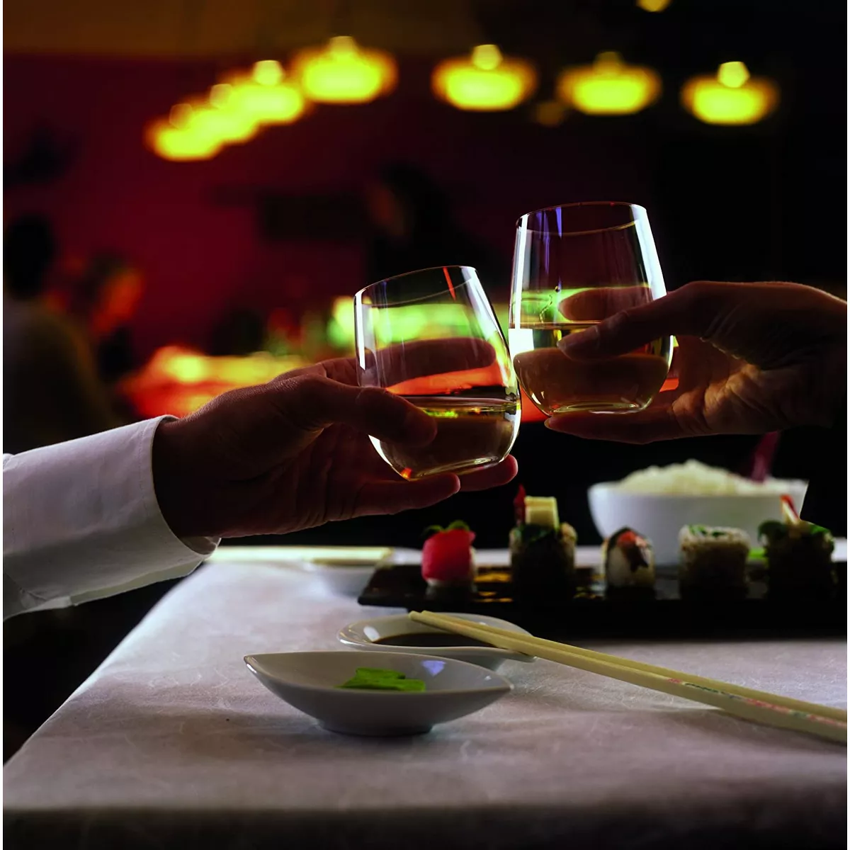 Riedel O Wine Tumbler Stemless Cabernet or Merlot Dishwasher Safe Wine Glassware, Set of 2, Clear