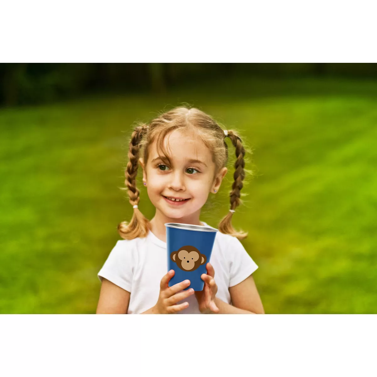 Red Rover 10oz 4pk Stainless Steel Kids' Animal Tumblers