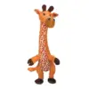 KONG Shakers Giraffe Dog Toy - Orange