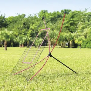 Net Playz 5' x 3' Portable Baseball Rebound Net - Black