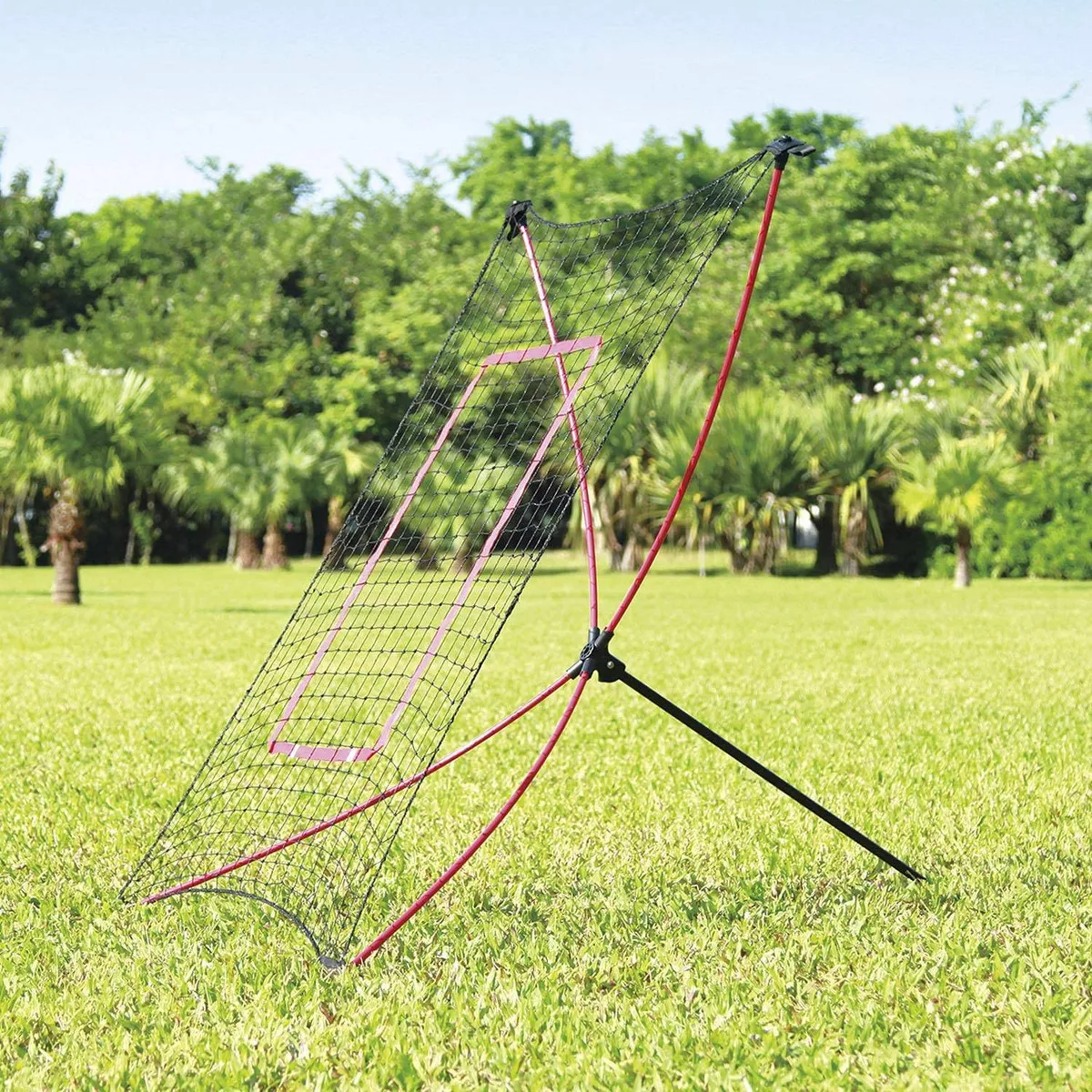 Net Playz 5' x 3' Portable Baseball Rebound Net - Black