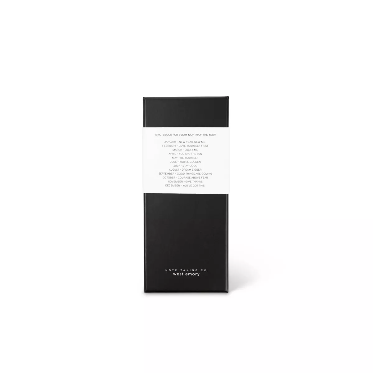 Composition Notebook Set Unruled Affirmation 3.5