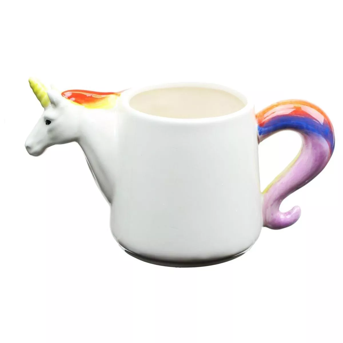 Just Funky Unicorn Molded Ceramic Coffee Mug