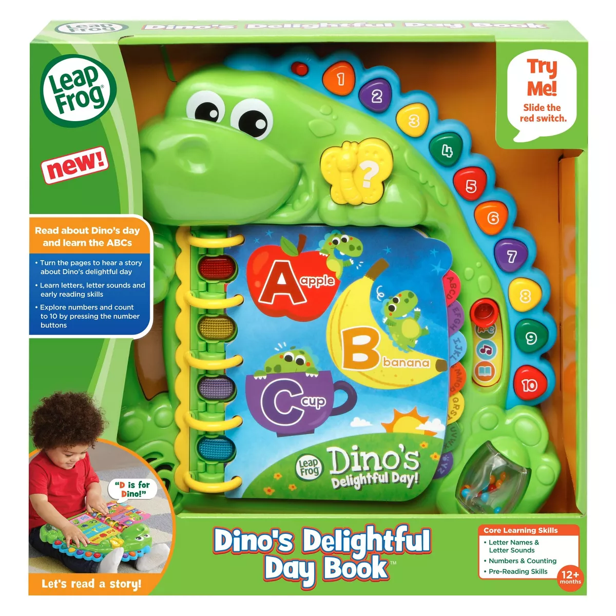 LeapFrog Dino Friends Delightful Day Book