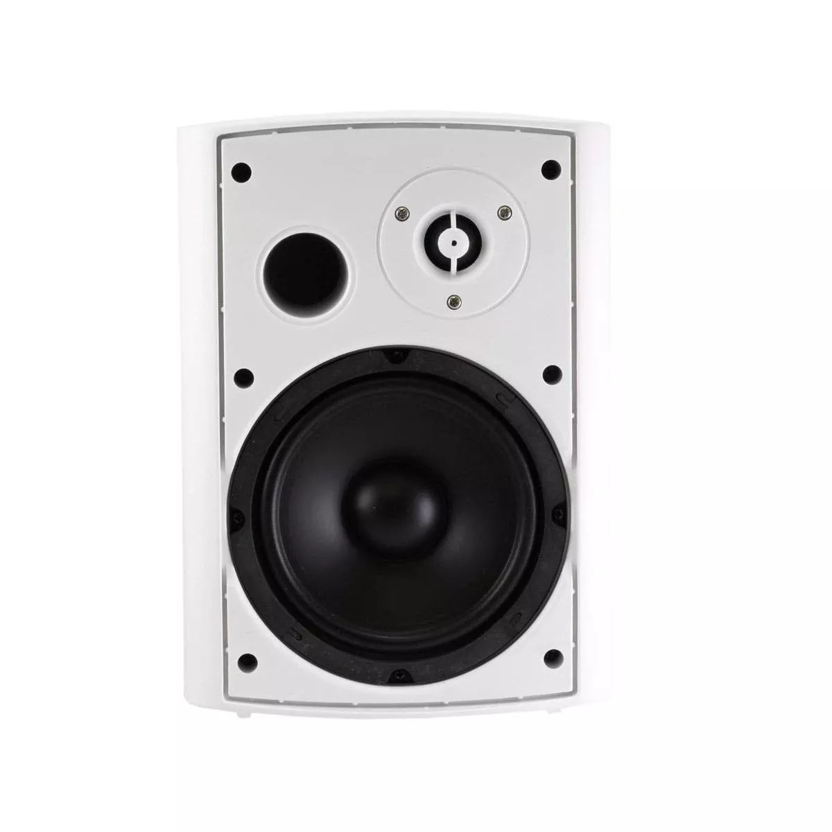 Monoprice 2-Way Active Wall Mount Speakers (Pair) 25W White