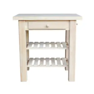 Darcy Kitchen Island - Unfinished - International Concepts