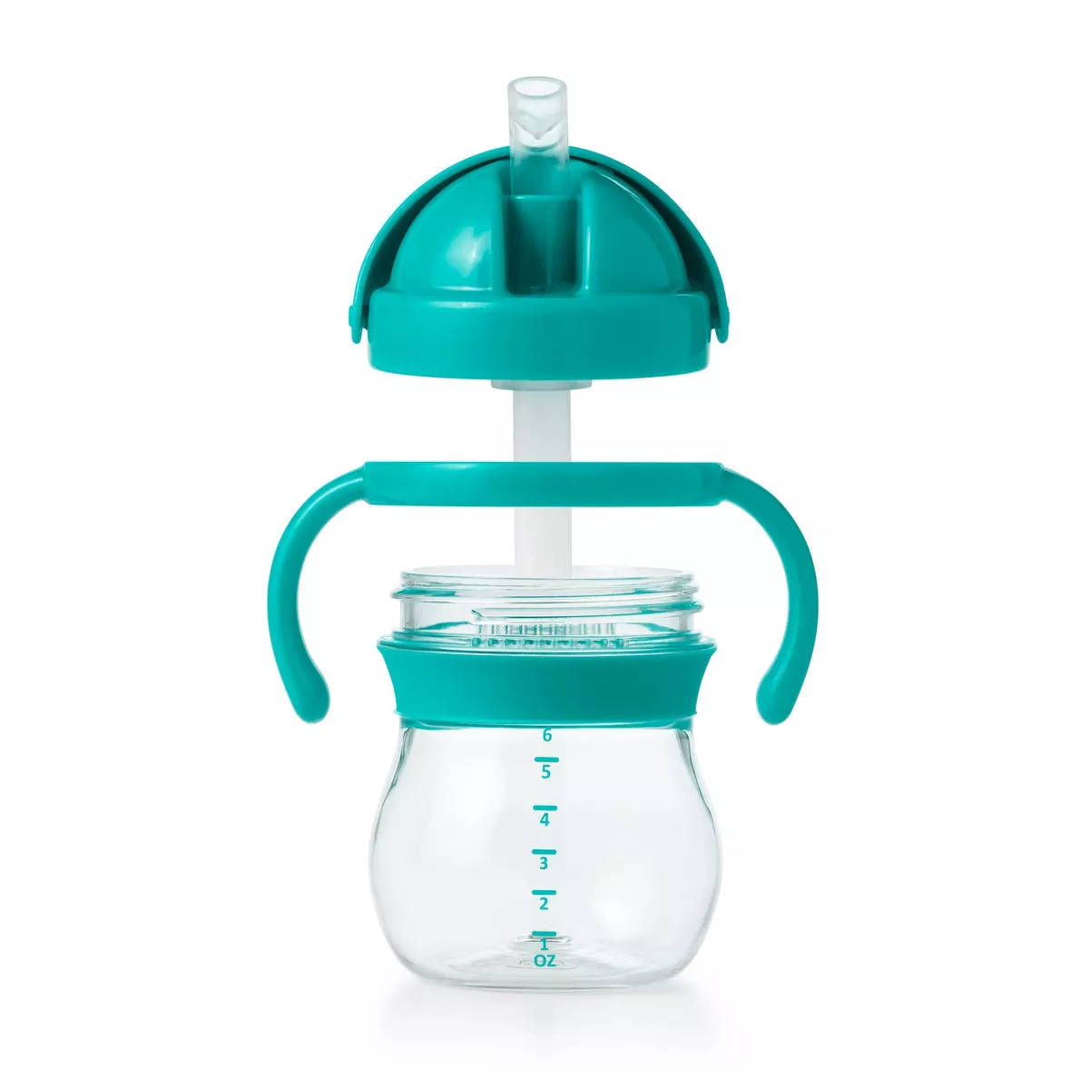 OXO Tot Transitions Straw Cup with Removable Handles - 6oz - Teal
