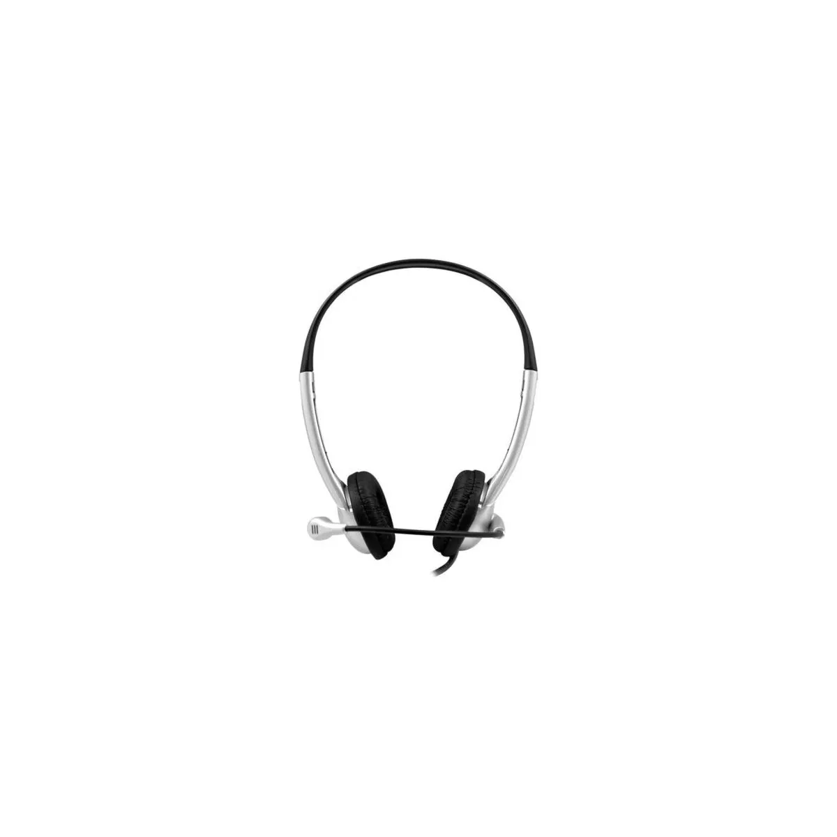 HamiltonBuhl MACH-1 Multimedia USB Stereo Headset - USB Connectivity - Omni-directional noise-cancelling Microphone - Soft leatherette ear cushions