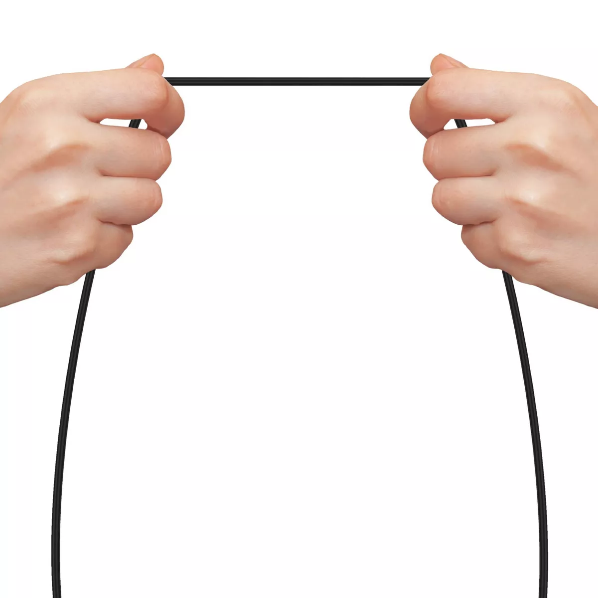 Just Wireless 10ft TPU Type-C to USB-A Cable - Black