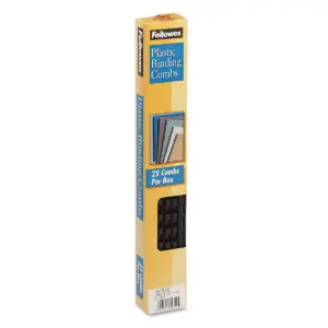 Fellowes Plastic Comb Bindings 1/4