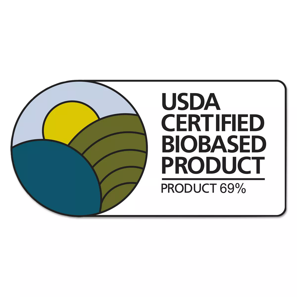 Samsill Biobased + Biodegradable Round Ring View Binder 1