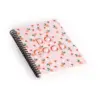 Hello Twiggs Peaches And Poppies Spiral Notebook - Deny Designs