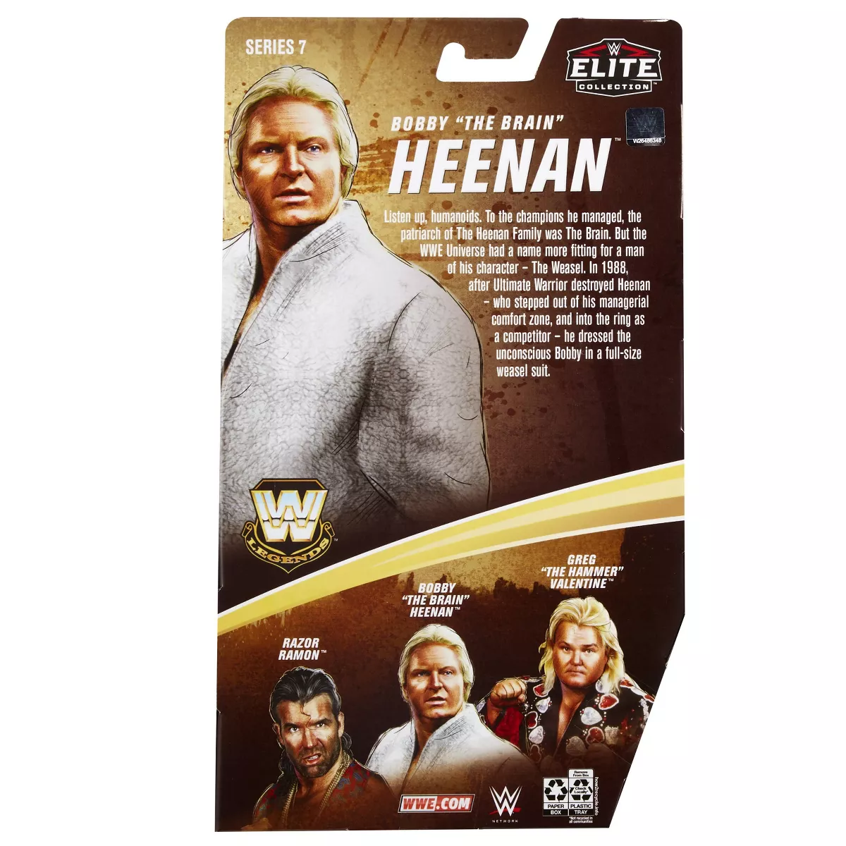 WWE Legends Elite Collection Bobby "The Brain" Heenan Action Figure