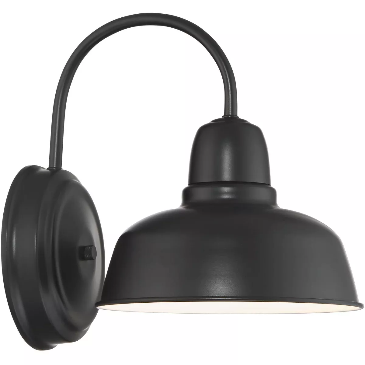 John Timberland Rustic Outdoor Wall Light Fixture Urban Barn Farmhouse Black 11 1/4