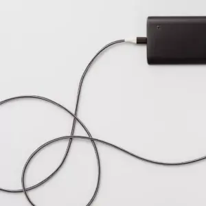 heyday™ Micro USB to USB-A Braided Cable 6ft - Black/White/Gunmetal