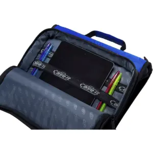 Case-it Universal Laptop Zipper Binder, O-Ring, 2 Inches, Red