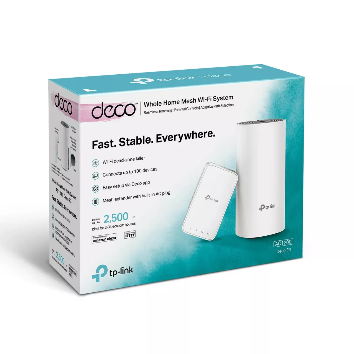 TP-Link AC1200 Dual band mesh 2-pack (Extender + Router)