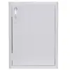 Blaze Grills Universal Stainless Steel Outdoor Kitchen Cabinet BBQ Island Single Access Door, Right Side