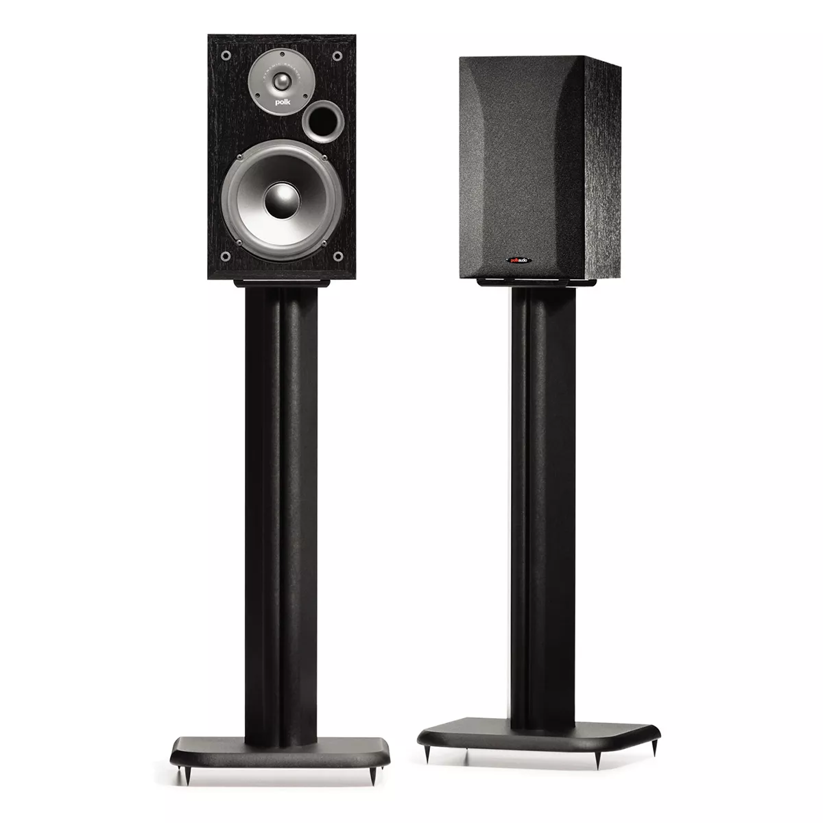 Sanus BF24 24" Basic Foundations Speaker Stands - Pair (Black)