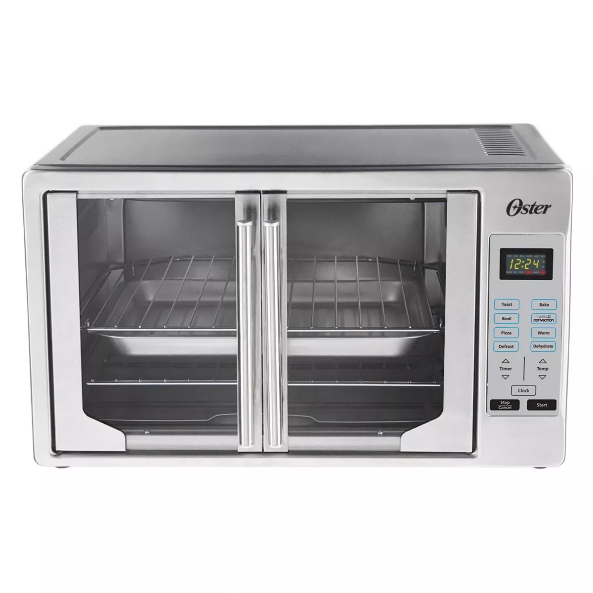 Oster French Door Digital Toaster Oven - Silver