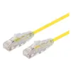 Monoprice Cat6 Ethernet Patch Cable - 5 Feet - Yellow | Network Internet Cord - Snagless RJ45 Stranded 550MHz UTP CMR Riser Rated Pure Bare Copper